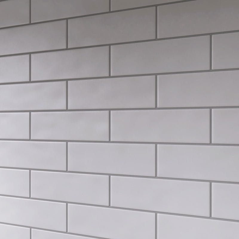 BORGO 2.6"x7.9" Matte Porcelain Floor and Wall Tile - Blanco White