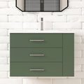 1906  30" Bathroom Vanity Wall Mount Set(Right Side Shelf)