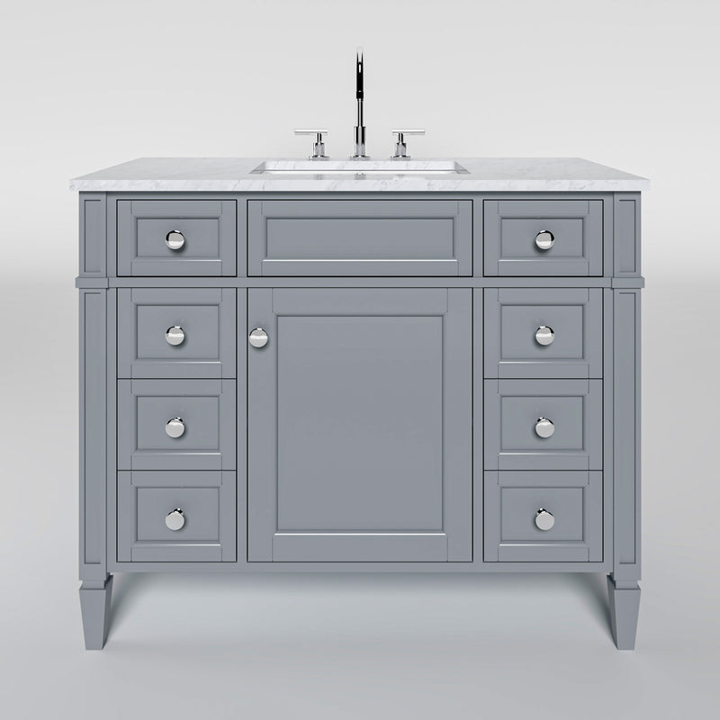 1916  42" Bathroom Vanity Cabinet Set