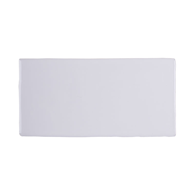 NEW COUNTRY 2.95"x5.9" Polished Ceramic Wall Tile - White